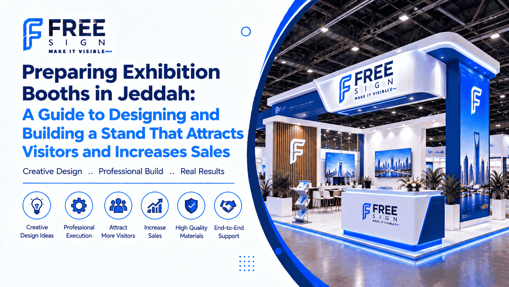 Preparing Exhibition Booths in Jeddah